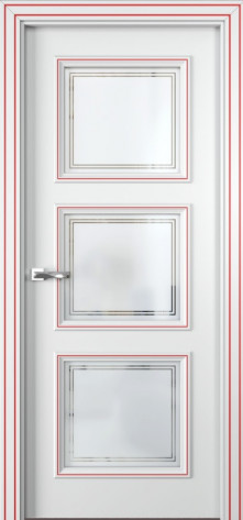 Русдверь Межкомнатная дверь Сиена 3 ПО, арт. 20416