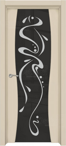 Ostium Межкомнатная дверь Сириус ПО Абстракция, арт. 24336