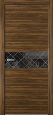 Олимп Межкомнатная дверь Галео 1 Ромб Зеркало, арт. 11325 - фото №1