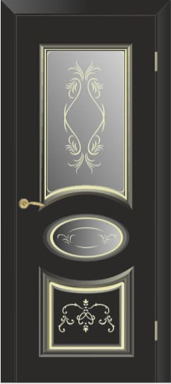 Макрус Межкомнатная дверь Валенсия ПО с рис., арт. 18859 - фото №1