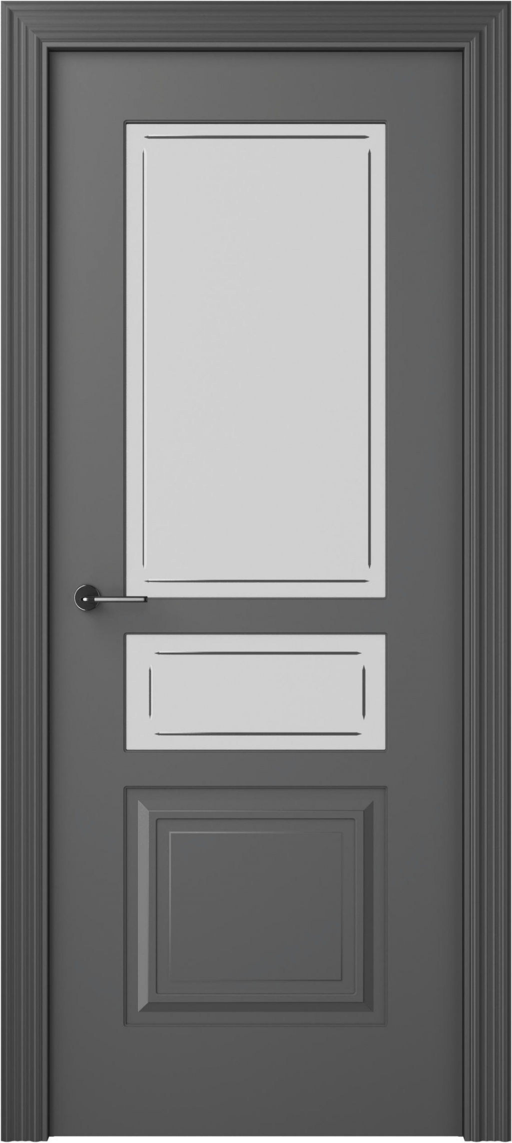 Ostium Межкомнатная дверь U10 ПО Стекло 2, арт. 24144 - фото №1