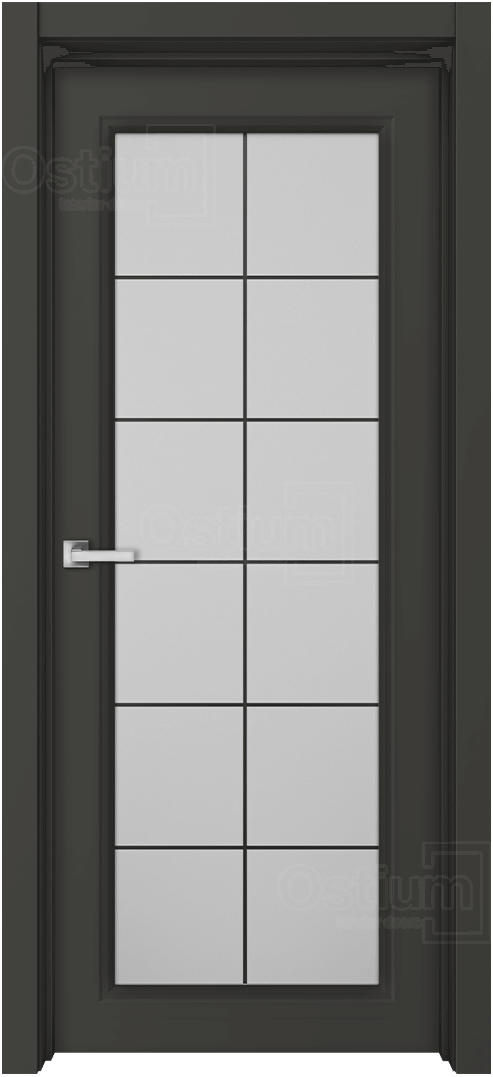 Ostium Межкомнатная дверь N1 ПО стекло 2, арт. 24522 - фото №1