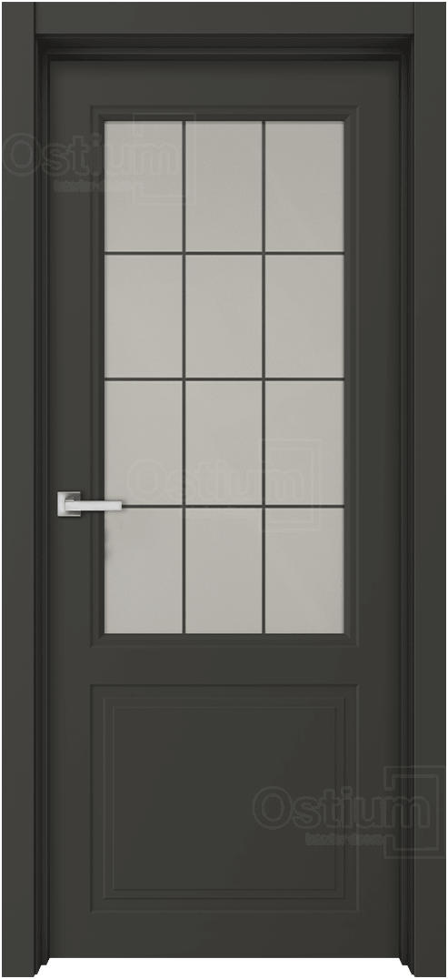 Ostium Межкомнатная дверь N2 ПО стекло 2, арт. 24525 - фото №1