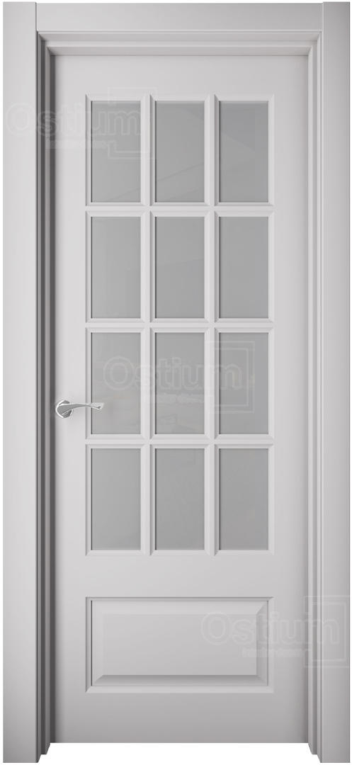 Ostium Межкомнатная дверь Е18 ПО Стекло 5, арт. 25011 - фото №1
