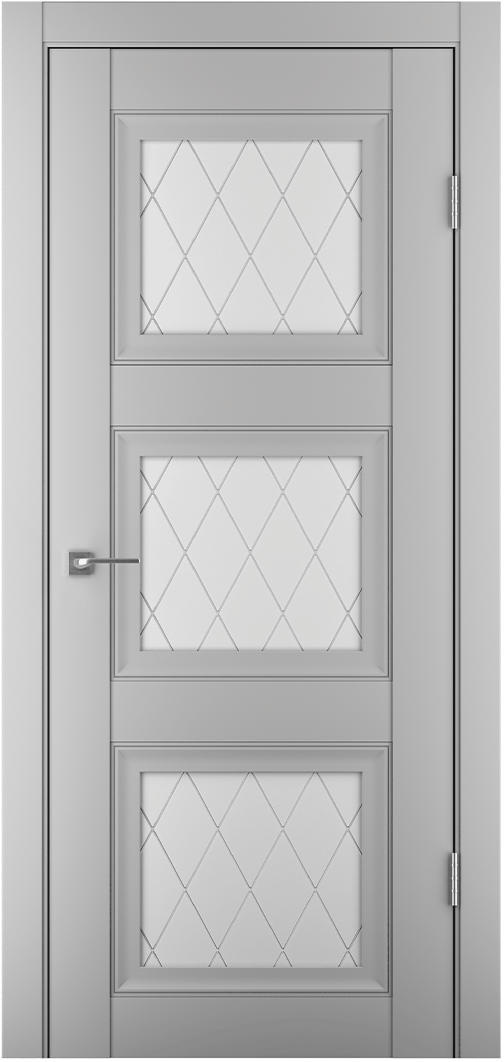 Ostium Межкомнатная дверь D2 ПО Стекло 2, арт. 25027 - фото №1