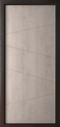 Входная металлическая дверь AGAT Элегант 7,5 ФЛ-6 2 замка 1.5мм металл (Муар коричневый, Черный шелк + МДФ)