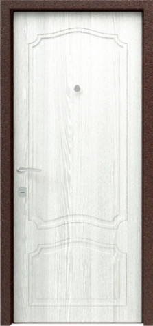 Амега Входная дверь Универсал Plus c фрезеровкой, арт. 0001246