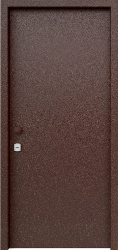 Амега Входная дверь Универсал (одностворчатая, металл/металл), арт. 0001251 - фото №1