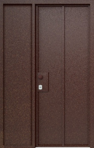 Амега Входная дверь Универсал (с глухарем, металл/без накладки), арт. 0001252 - фото №1
