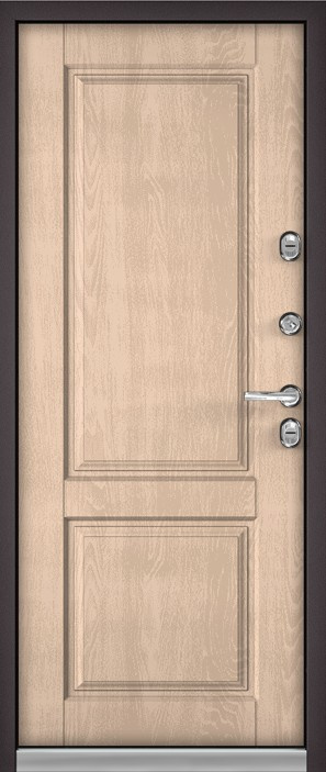 Бульдорс Входная дверь Mass 90 9SD-1 Дуб крем, арт. 0006122 - фото №1